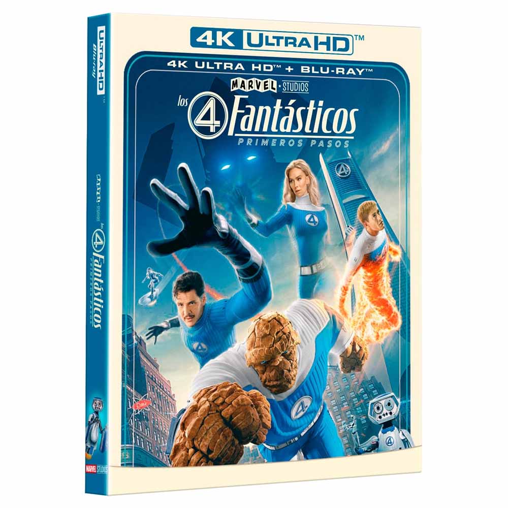 
  
  Los 4 Fantasticos: Primeros Pasos 4K UHD + Blu-Ray
  
