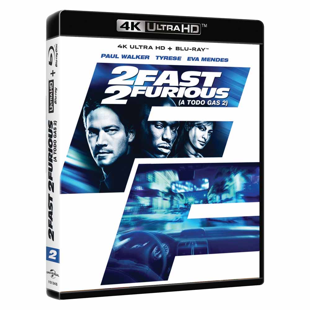 2 Fast 2 Furious (A Todo Gas 2) 4K UHD + Blu-Ray