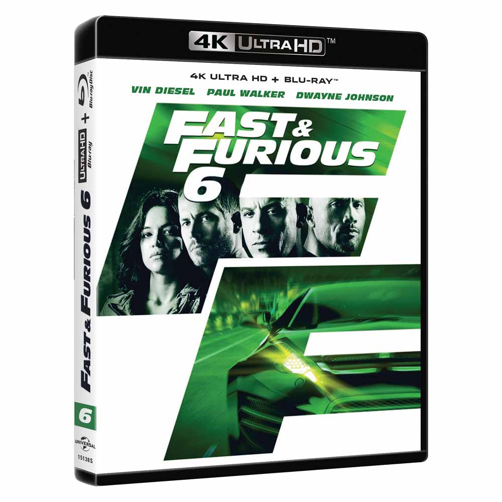 Fast and Furious 6 4K UHD + Blu-Ray