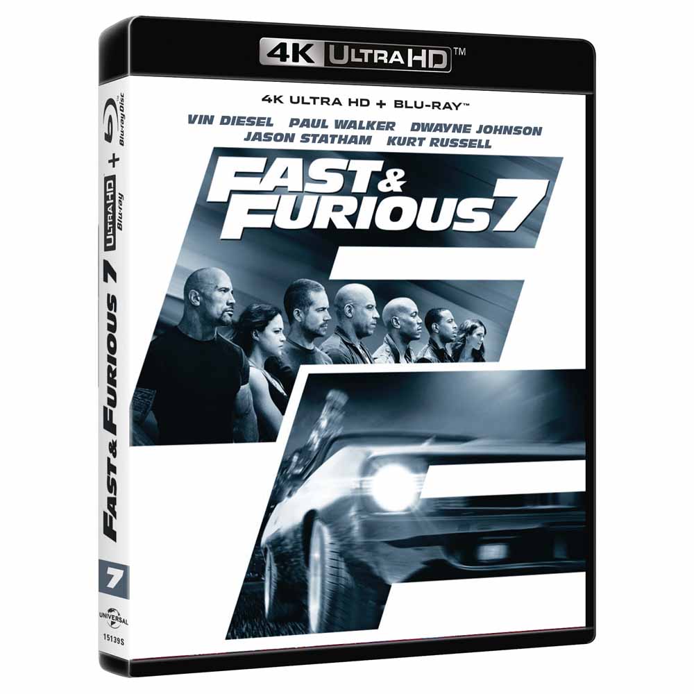 Fast and Furious 7 4K UHD + Blu-Ray