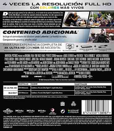 Fast & Furious X 4K UHD + Blu-Ray