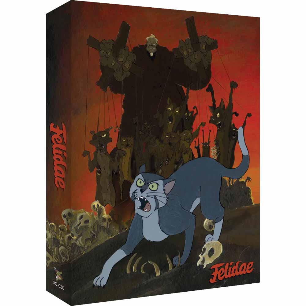 Felidae (Limited Edition) 4K UHD + Blu-Ray Box Set (US Import) Deaf Crocodile