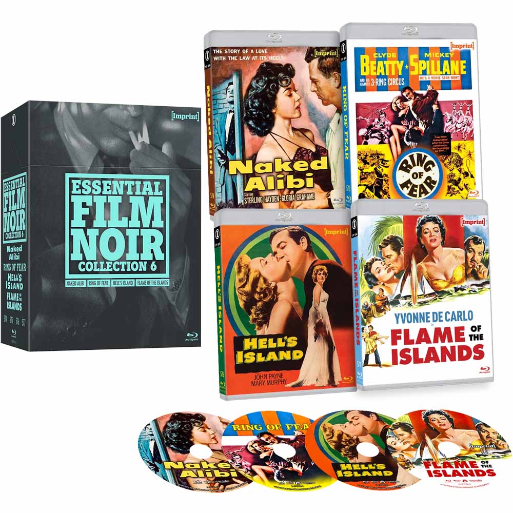 
  
  Essential Film Noir Collection 6 (Limited Edition Hardbox) Blu-Ray (Australia Import)
  
