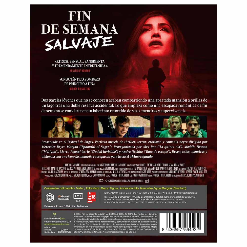 Fin de Semana Salvaje Blu-Ray