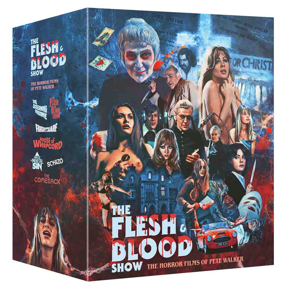 The Flesh and Blood Show: The Horror Films of Pete Walker (Deluxe Collector's Edition) Blu-Ray Box Set (UK Import)