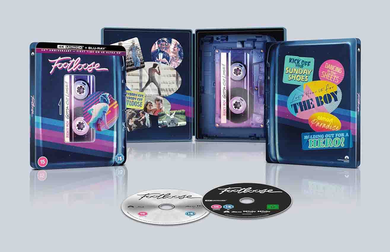 Footloose Steelbook (UK Import) 4K UHD + Blu-Ray