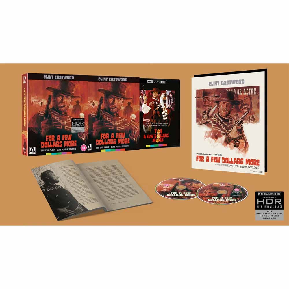 For a Few Dollars More (Limited Edition) 4K UHD (UK Import) Arrow Films