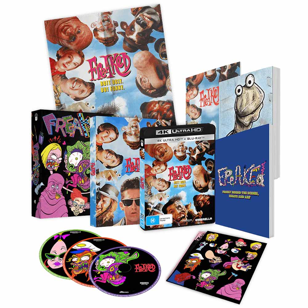 
  
  Freaked (Limited Collector's Edition) 4K UHD + Blu-Ray Box Set (Australia Import)
  
