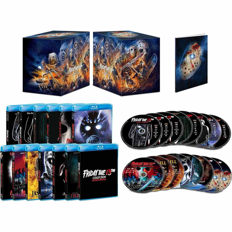 Friday the 13th Collection Blu-Ray Box Set + Replacement Discs (US Import) Scream Factory