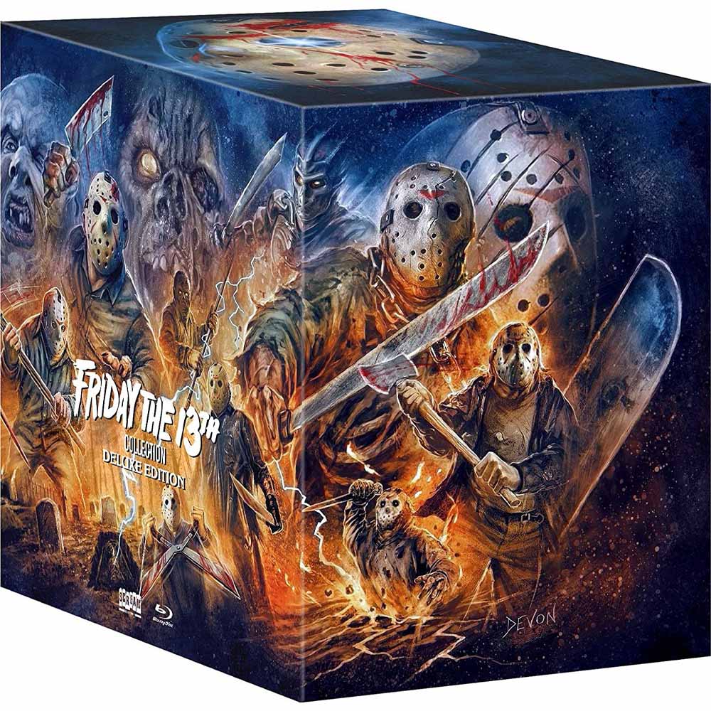 Friday the 13th Collection Blu-Ray Box Set + Replacement Discs (US Import) Scream Factory