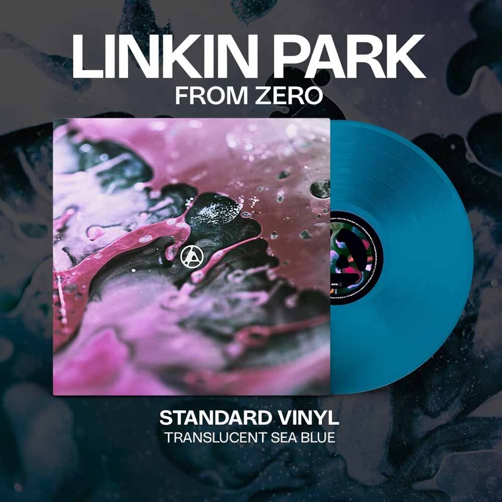 Linkin Park - From Zero (Translucent Sea Blue) LP Vinilo