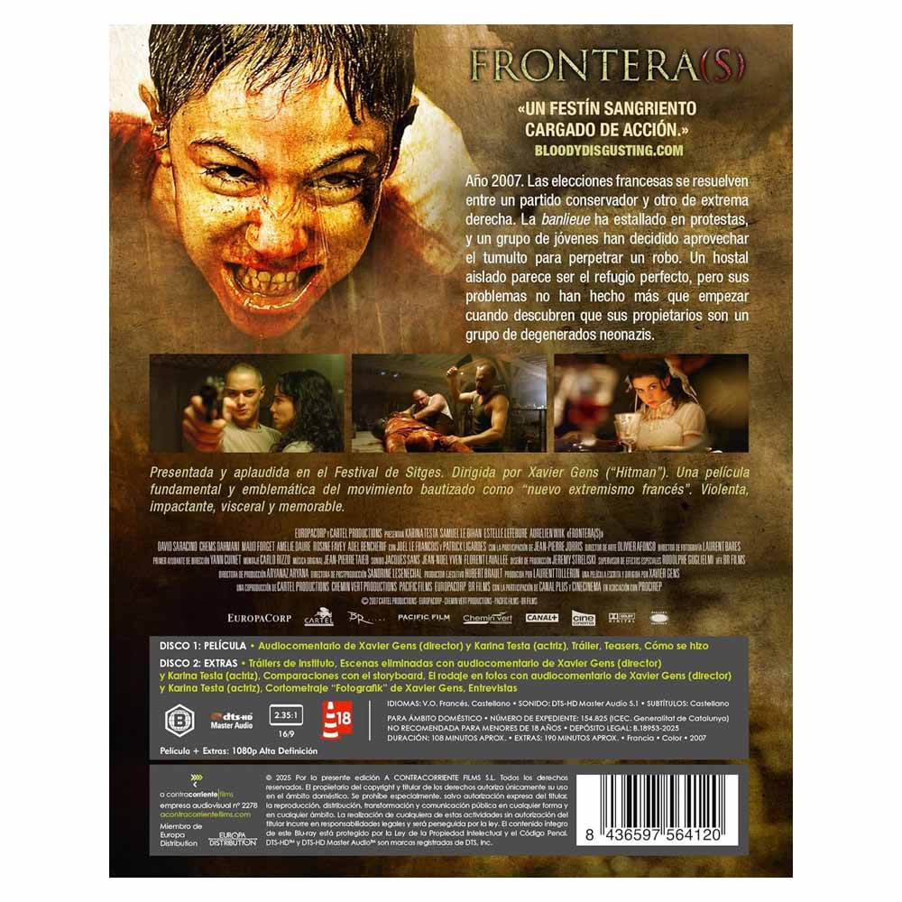 Frontera(s) Blu-Ray