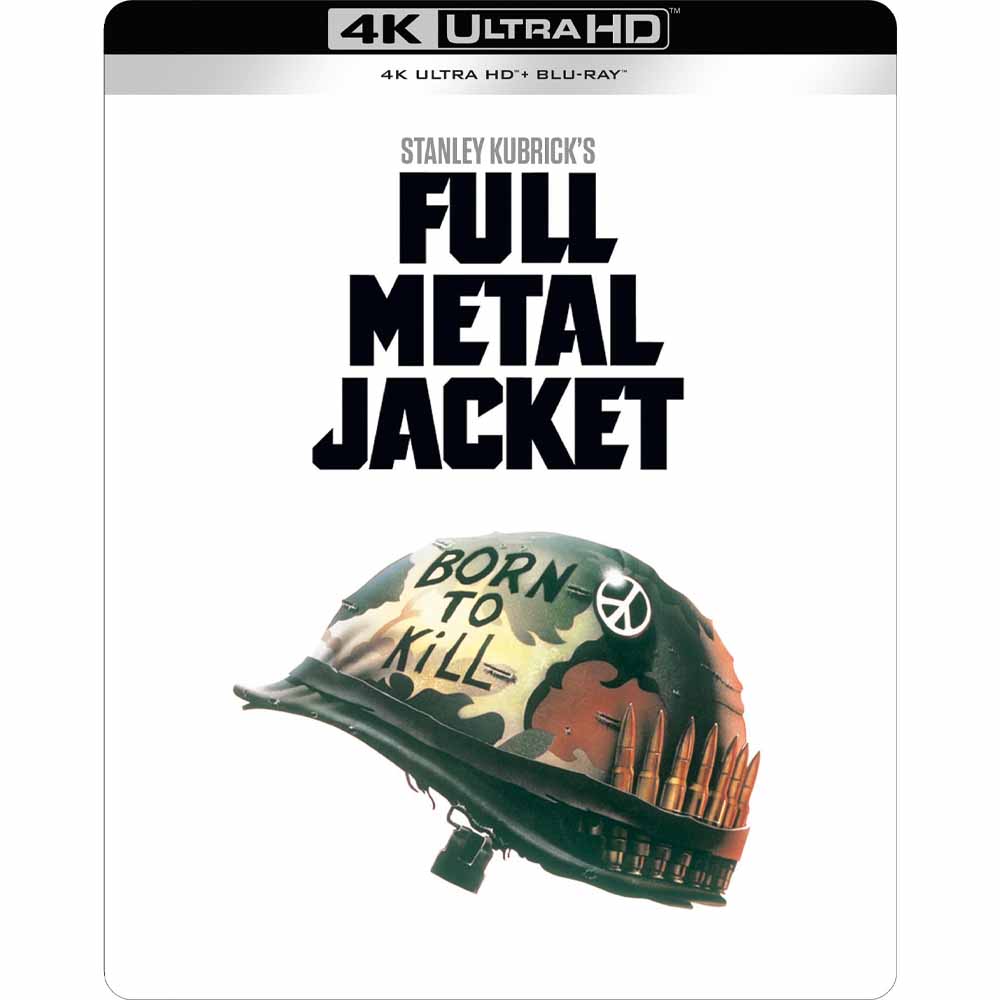 
  
  Full Metal Jacket (Steelbook) 4K UHD + Blu-Ray (UK Import)
  
