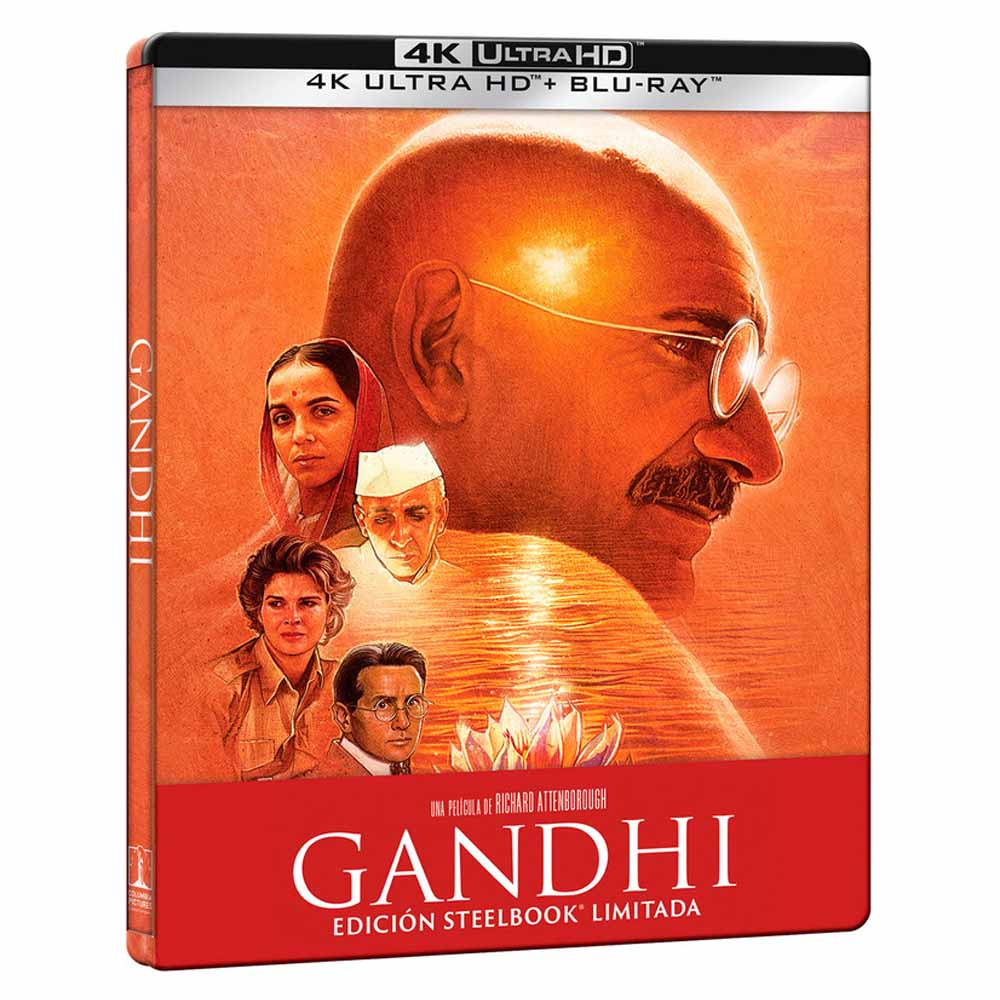 
  
  Gandhi - Edición Metálica 4K UHD + Blu-Ray
  
