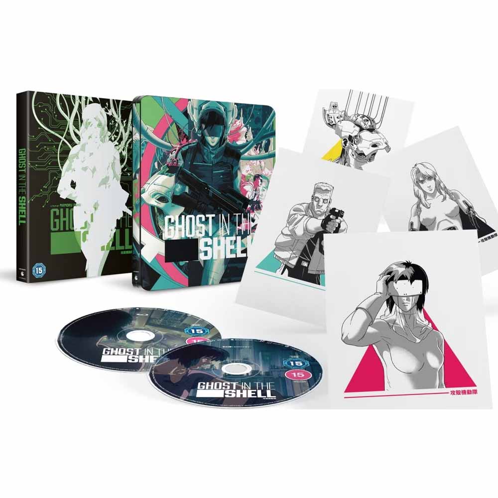 Ghost in the Shell 'Kuro Black Edition' (Steelbook) 4K UHD + Blu-Ray (UK Import)
