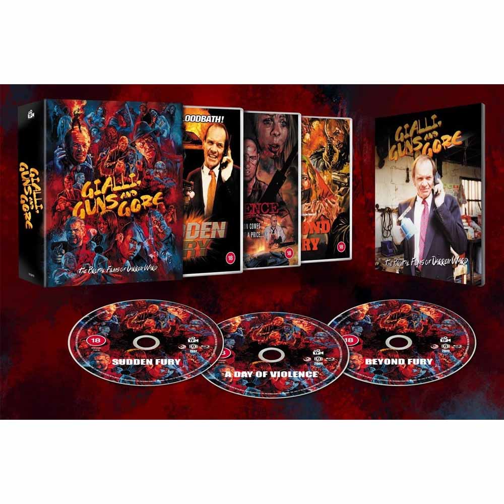 Gialli, Guns and Gore - The Brutal Films of Darren Ward  Blu-Ray (UK Import)