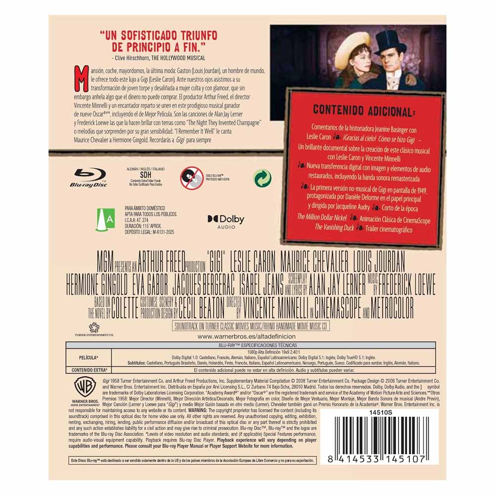 Gigi Blu-Ray