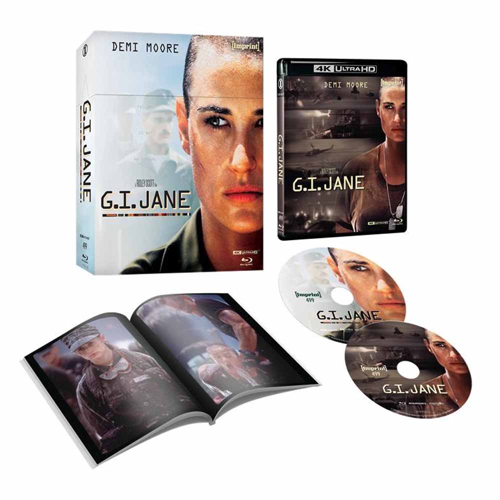 G.I. Jane (Limited Edition) 4K UHD + Blu-Ray Box Set (Australia Import) Imprint