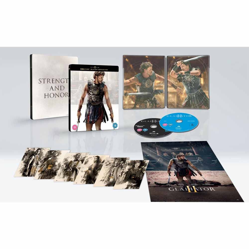 Gladiator II (Steelbook) 4K UHD (UK Import) Paramount