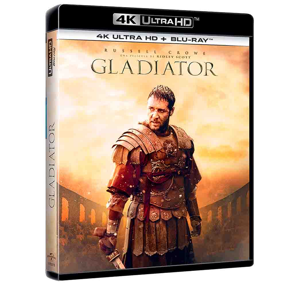 
  
  Gladiator (El Gladiador) 4K UHD + Blu-Ray
  
