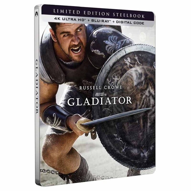 Gladiator Limited Ed. Steelbook 4K UHD + Blu-Ray (US Import)