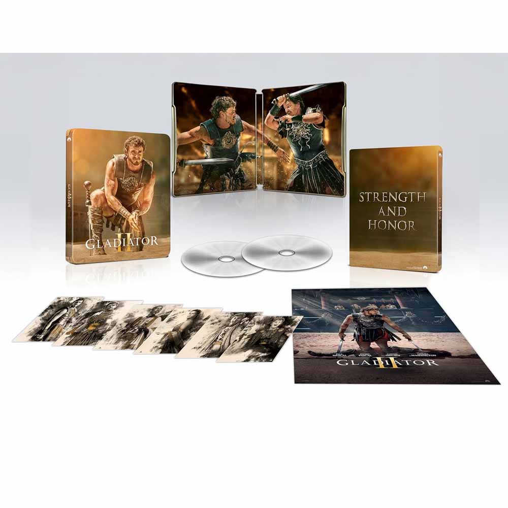 
  
  Gladiator II - Edición Metálica (Steelbook 2)  4K UHD + Blu-Ray
  
