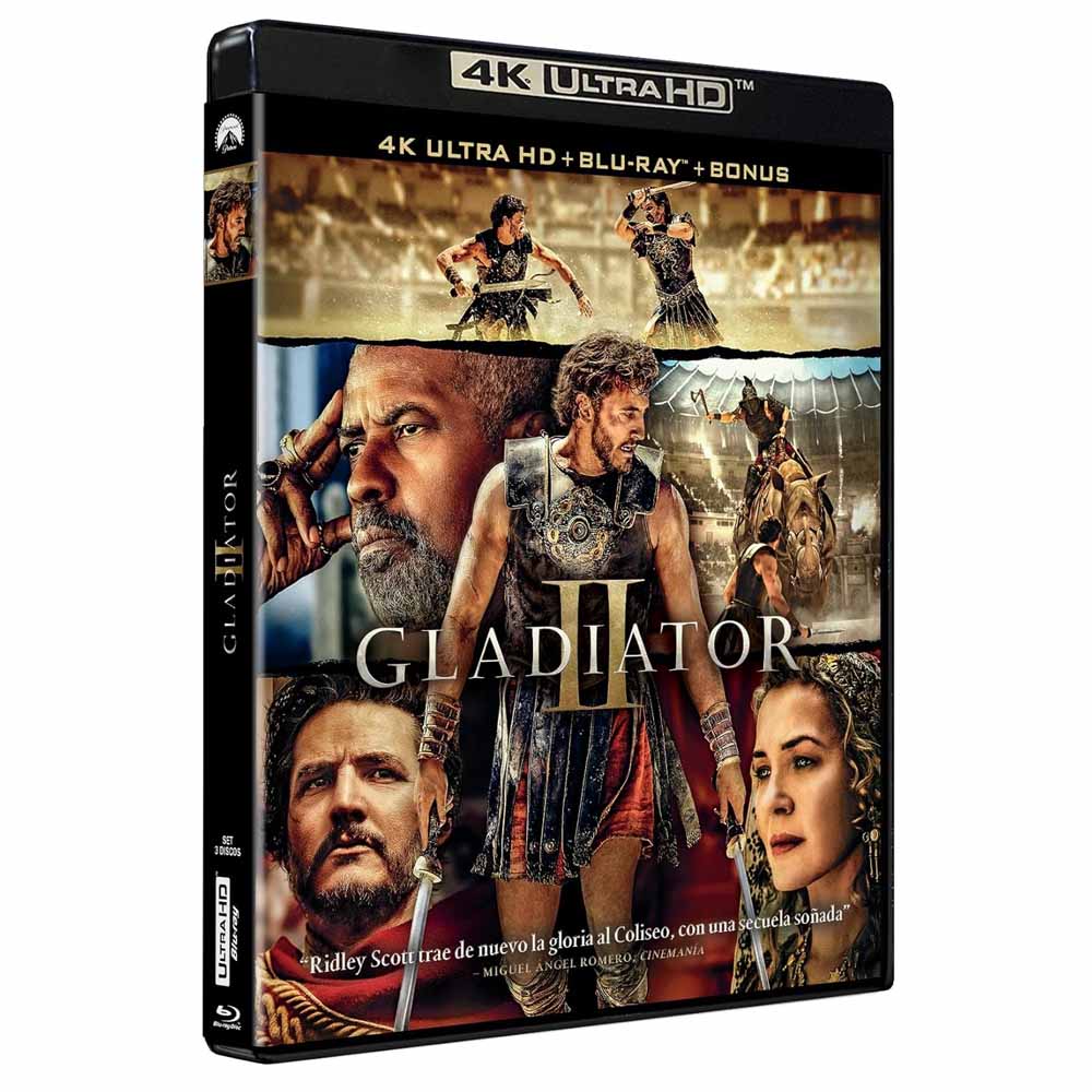 
  
  Gladiator II 4K UHD + Blu-Ray
  
