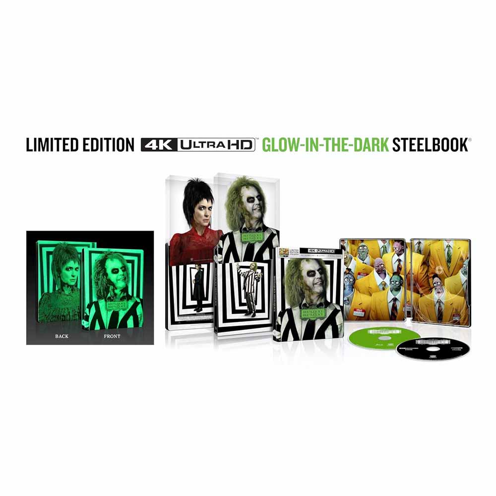 
  
  Beetlejuice Beetlejuice Steelbook 4K UHD + Blu-Ray (US Import)
  
