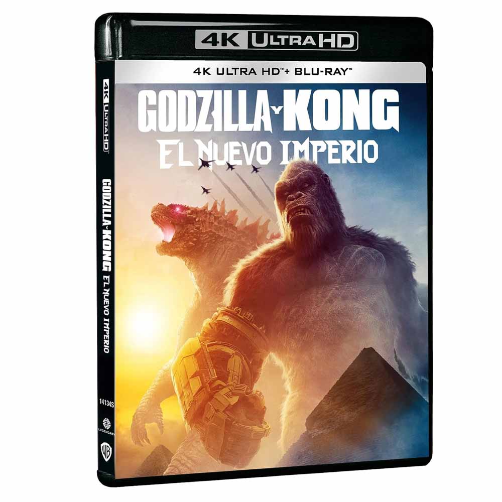 
  
  Godzilla y Kong: El Nuevo Imperio - 4K UHD + Blu-Ray
  
