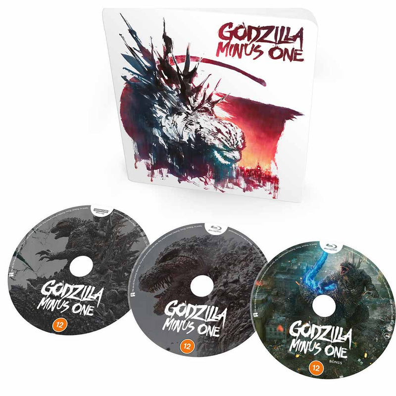 Godzilla Minus One (Steelbook) 4K UHD + Blu-Ray (UK Import)