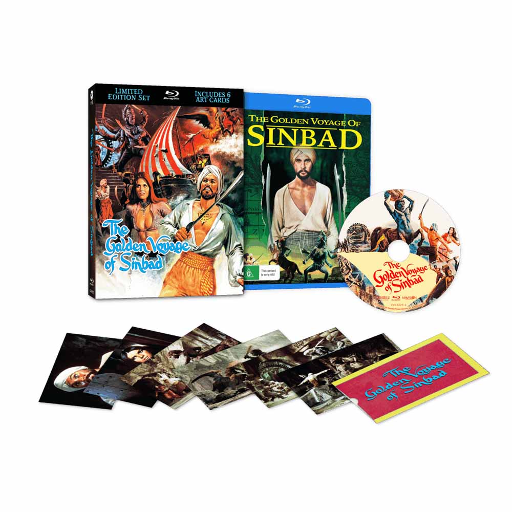 
  
  The Golden Voyage of Sinbad Ltd. Ed. 3D Lenticular Hardcase Blu-Ray (Australia Import)
  
