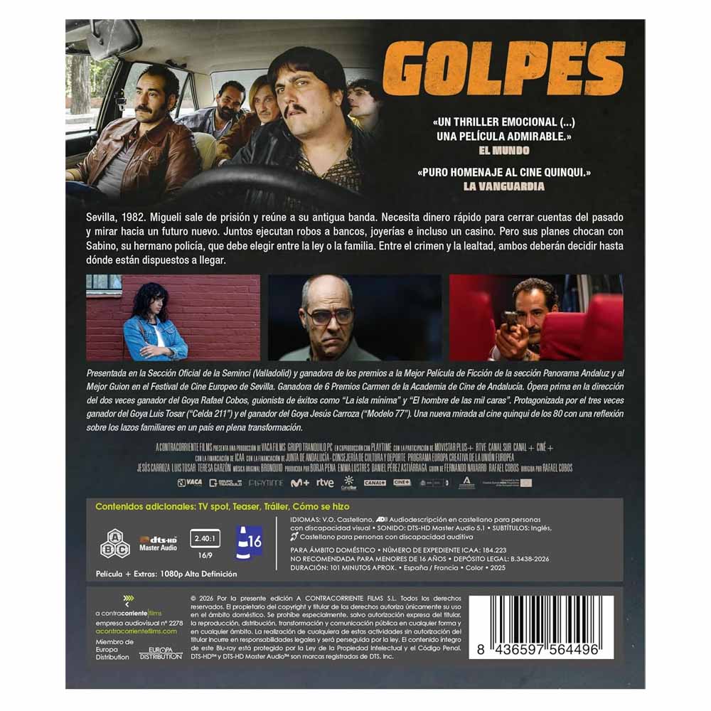 Golpes Blu-Ray