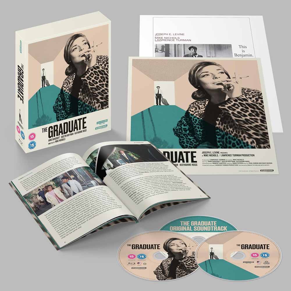 The Graduate (Collector's Edition) 4K UHD + Blu-Ray + CD (UK Import)