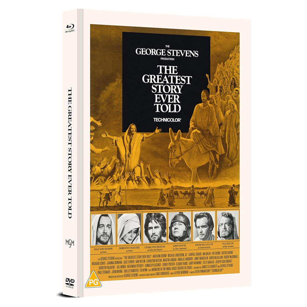 
  
  Greatest Story ever told (Mediabook) (UK Import) Blu-Ray + DVD
  
