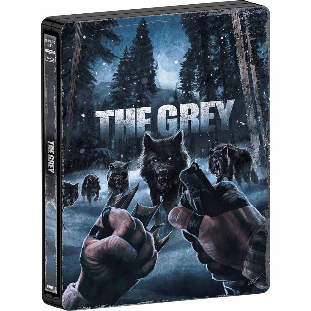 
  
  The Grey (Limited Edition Steelbook) 4K UHD + Blu-Ray (US Import)
  
