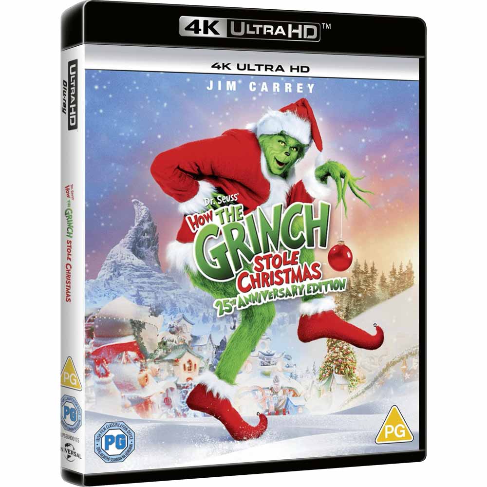 
  
  How the Grinch Stole Christmas (25th Anniversary Edition) 4K UHD (UK Import)
  
