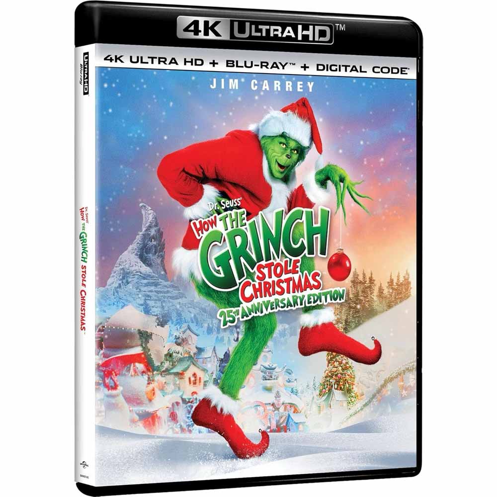 How the Grinch Stole Christmas (25th Anniversary Edition) 4K UHD + Blu-Ray (US Import)