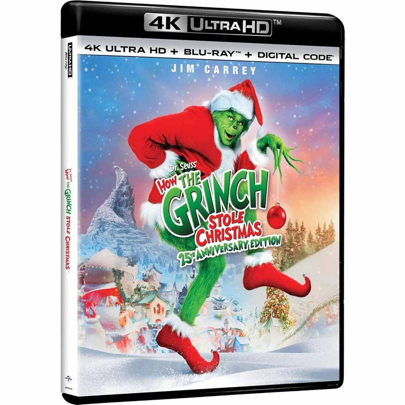 How the Grinch Stole Christmas (25th Anniversary Edition) 4K UHD + Blu-Ray (US Import)