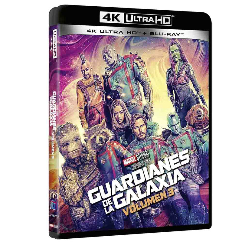 Guardianes de la Galaxia Volumen 3 4K UHD + Blu-Ray