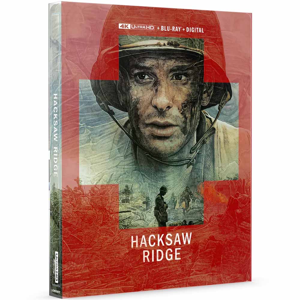 
  
  Hacksaw Ridge (Steelbook) 4K UHD + Blu-Ray (US Import) *damaged - see photo*
  
