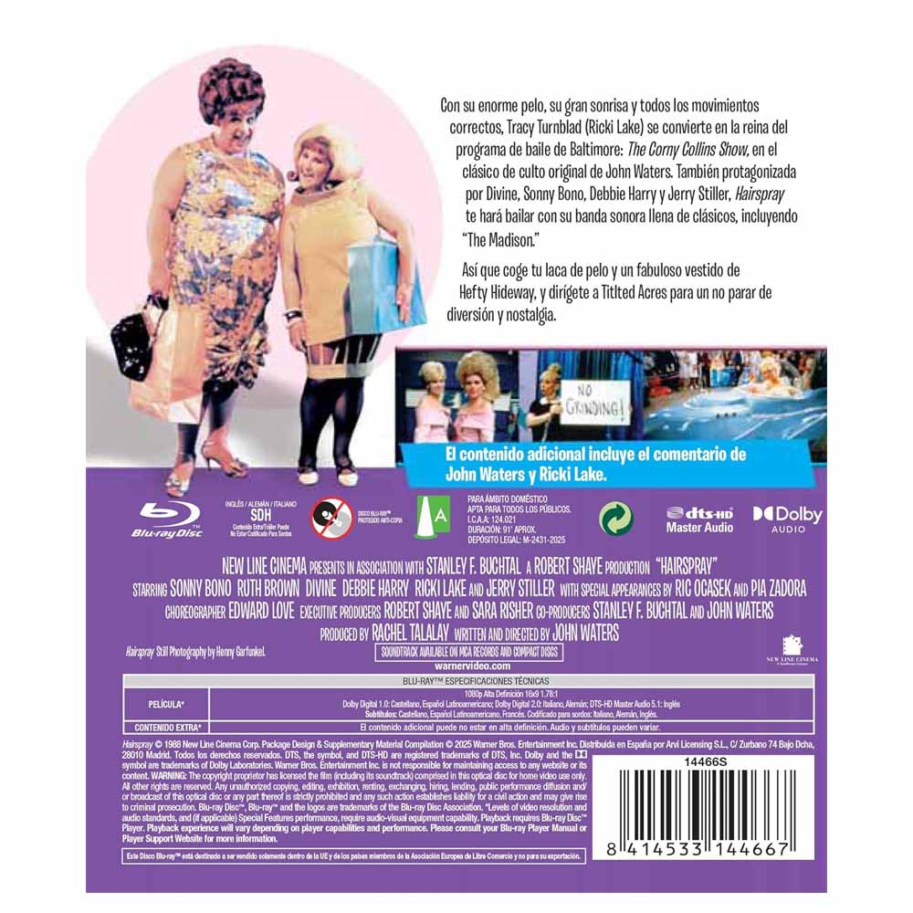 Hair Spray Blu-Ray