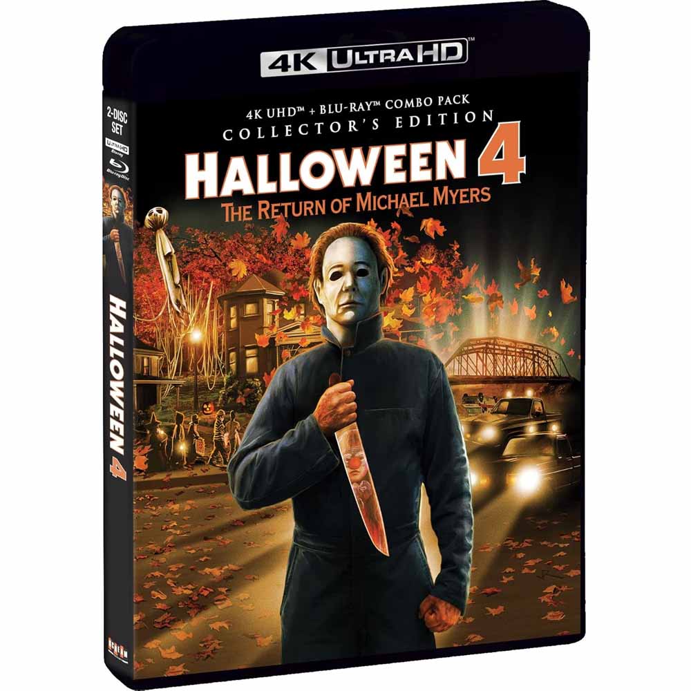 Halloween 4: The Return of Michael Myers (Collector's Edition) 4K UHD + Blu-Ray (US Import) Scream Factory