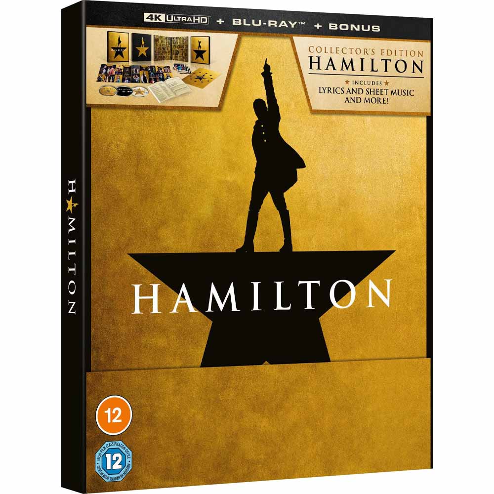 Hamilton (Collector's Edition) 4K UHD + Blu-Ray (UK Import) Disney