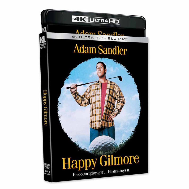 Happy Gilmore 4K UHD + Blu-Ray + Slipcover (US Import)