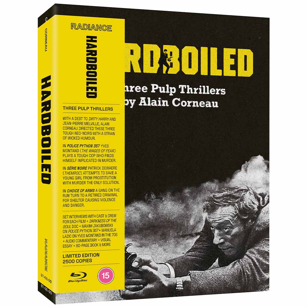 
  
  Hardboiled: Three Pulp Thrillers by Alain Corneau (Limited Edition) Blu-Ray (UK Import)
  
