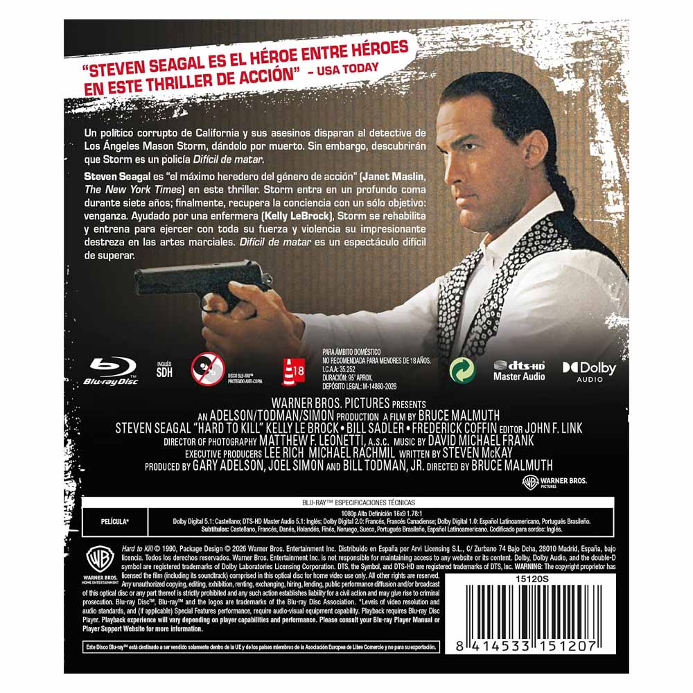 Difícil de Matar Blu-Ray