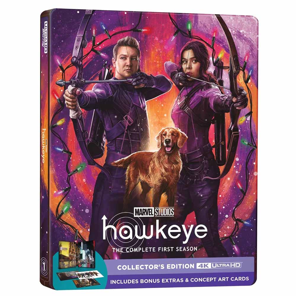 
  
  Hawkeye: The Complete First Season (Steelbook) 4K UHD (US Import)
  
