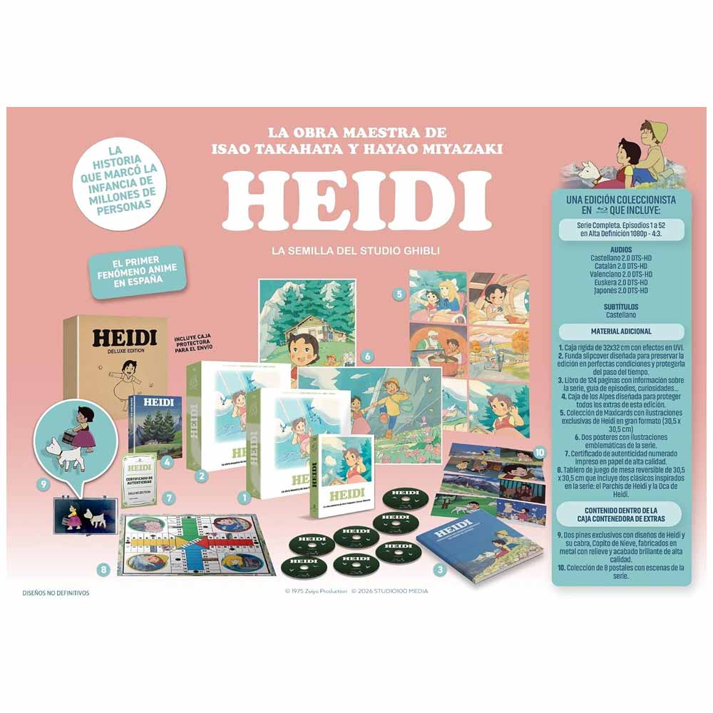 Heidi - Edición Deluxe Blu-Ray