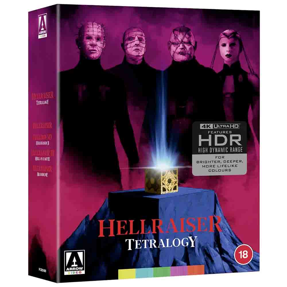 
  
  Hellraiser Tetralogy (UK Import) 4K UHD Box Set 
  
