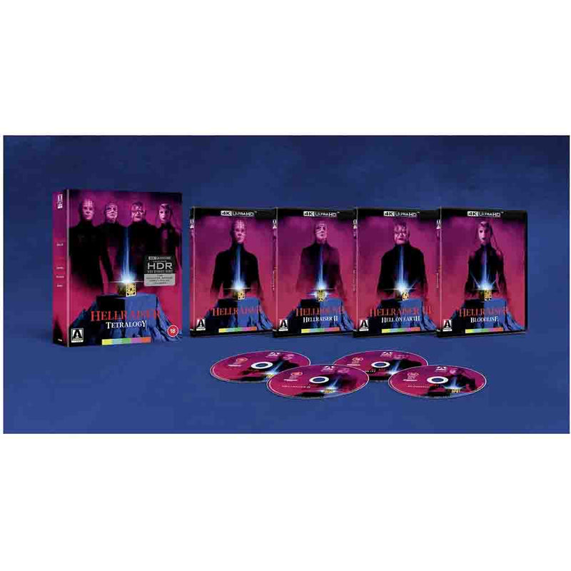 Hellraiser Tetralogy (UK Import) 4K UHD Box Set